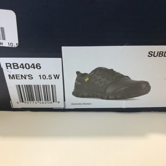 Reebok Athletic Work Shoe Men’s 10.5 - Picture 8 of 11